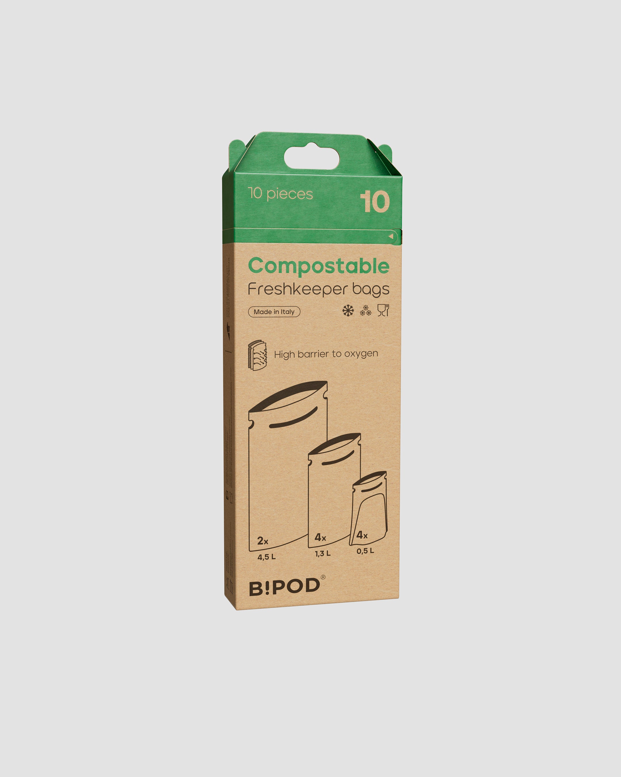 Sachets Alimentaires Compostables.