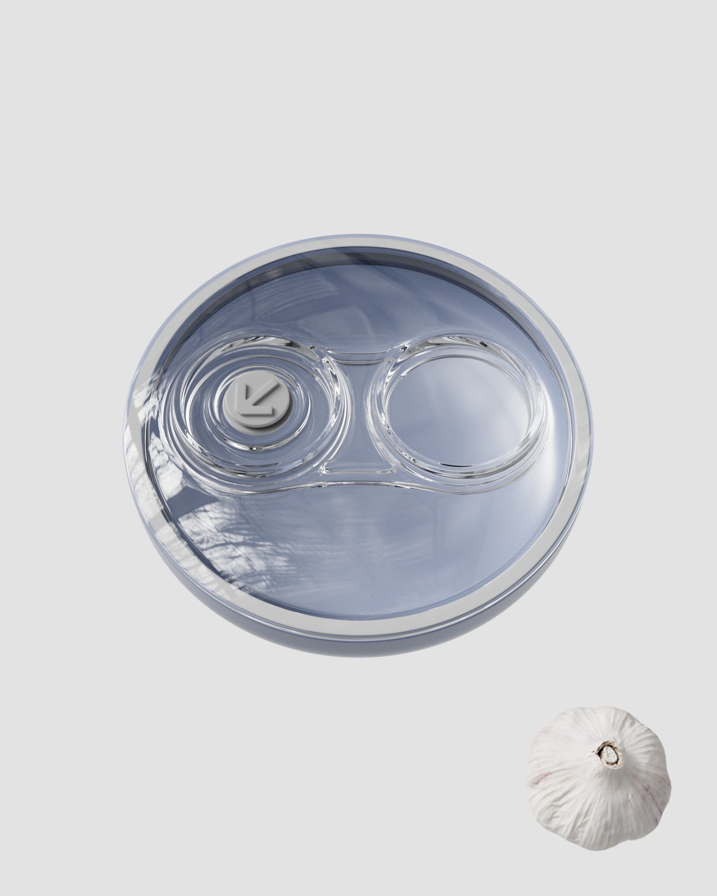 Vacuum Container 500 ml Size S | Borealis Whale Grey
