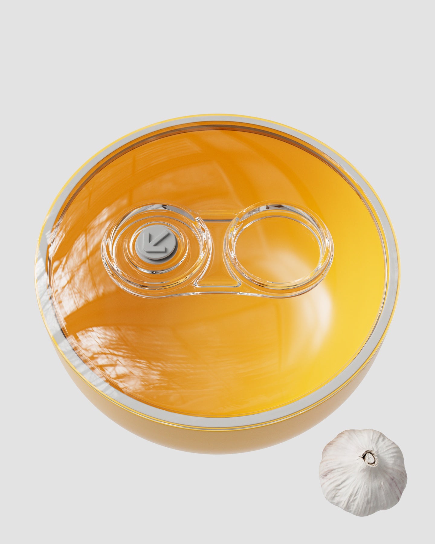 Vacuum Container 1.5 Liters Size L | Emperor Penguin Yellow