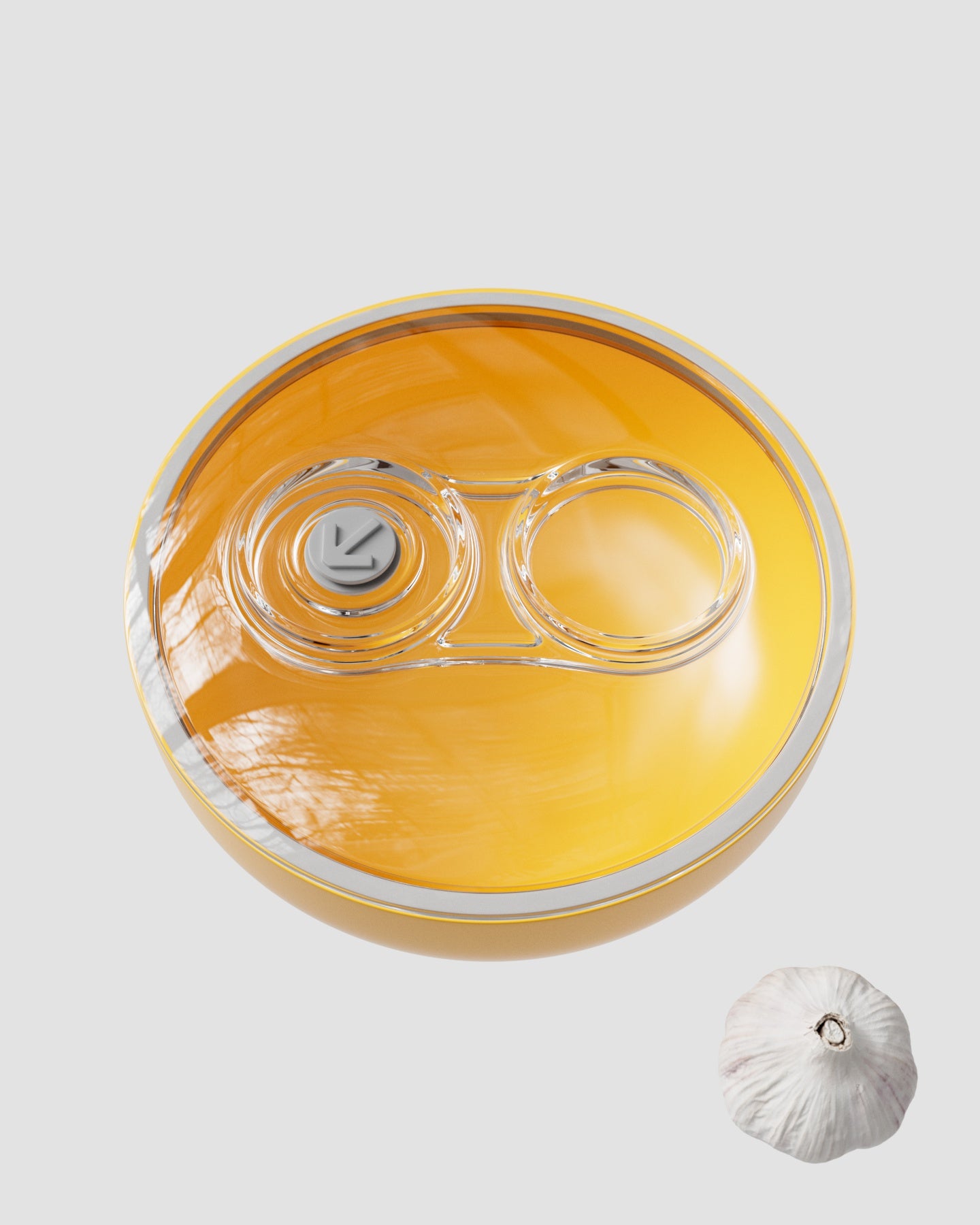 Vacuum Container 1 Liters Size M | Emperor Penguin Yellow