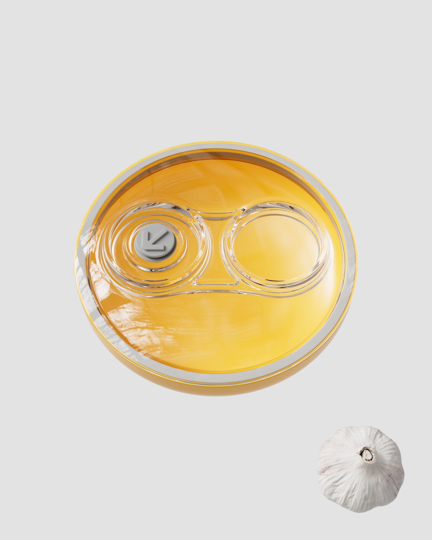 Vacuum Container 500 ml Size S  | Emperor Penguin Yellow