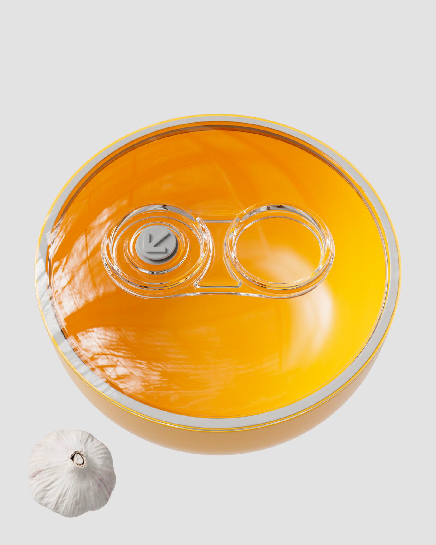 Vacuum Container 1.5 Liters Size L | Emperor Penguin Yellow