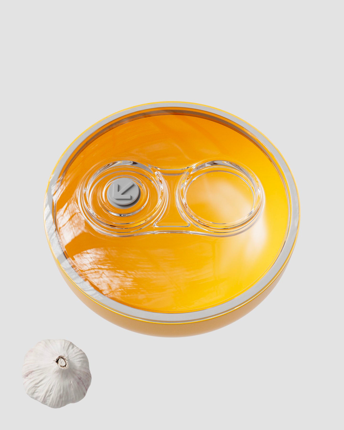 Vacuum Container 1 Liters Size M | Emperor Penguin Yellow