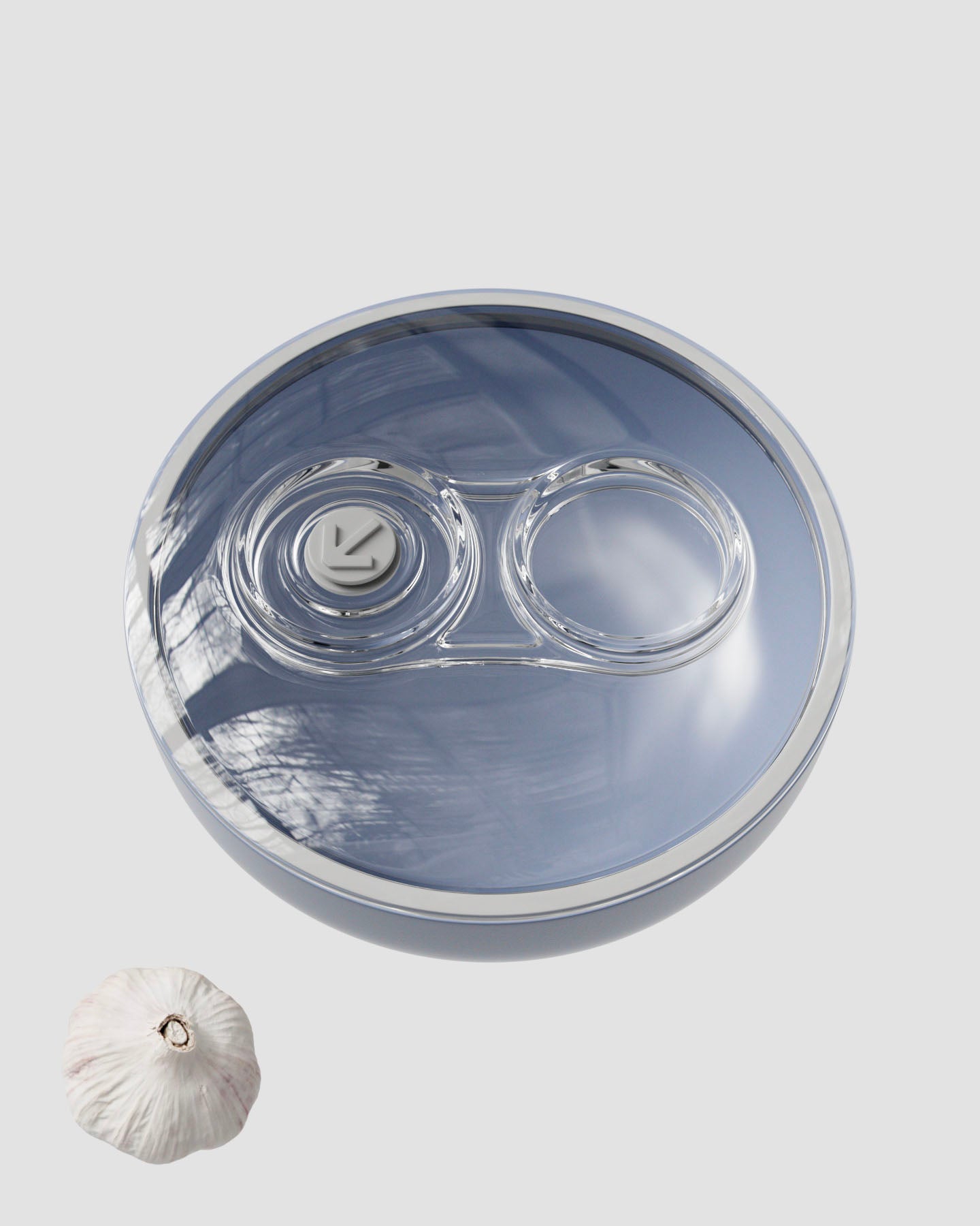 Vacuum Container 1 Liters Size M | Borealis Whale Grey
