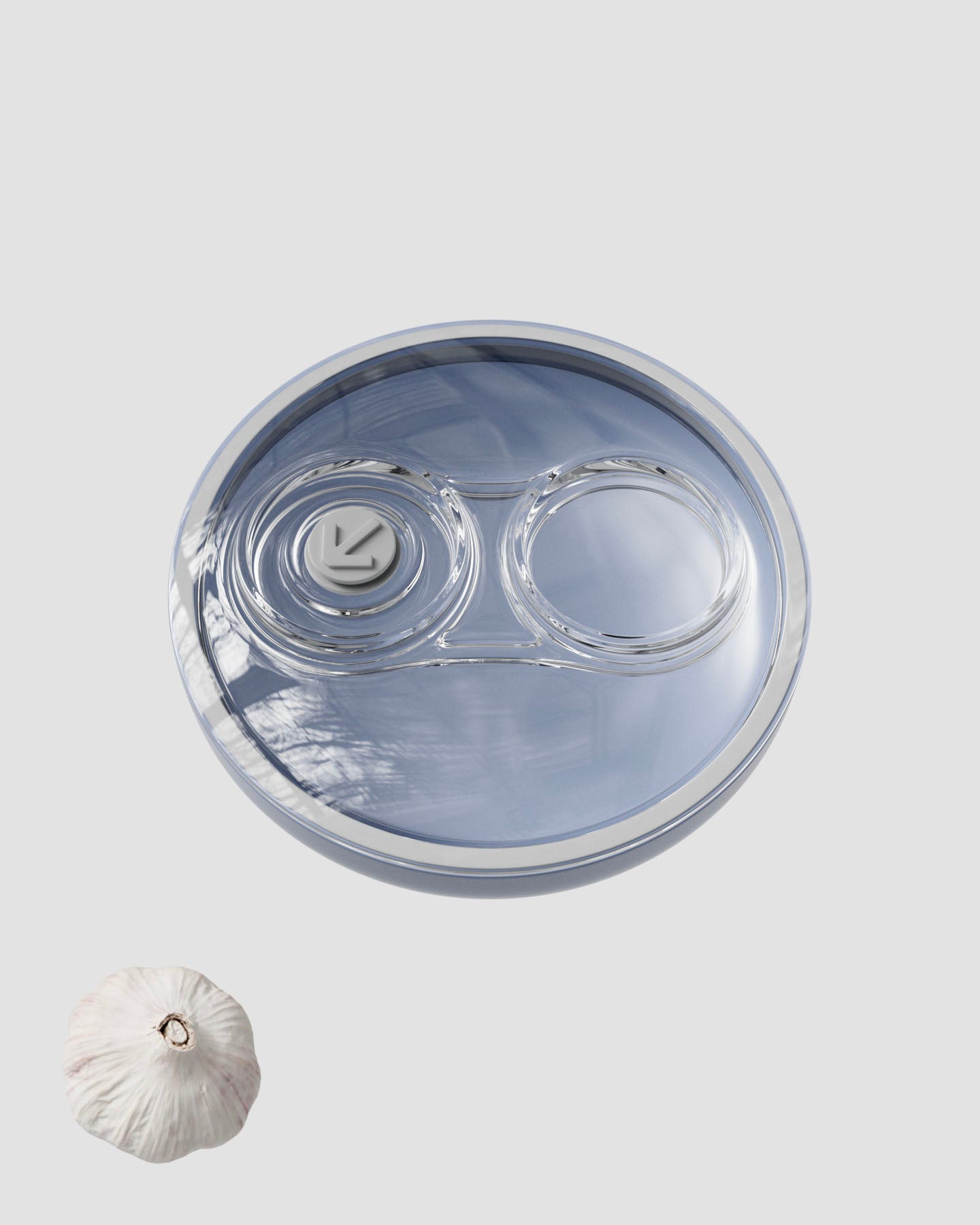Vacuum Container 500 ml Size S | Borealis Whale Grey