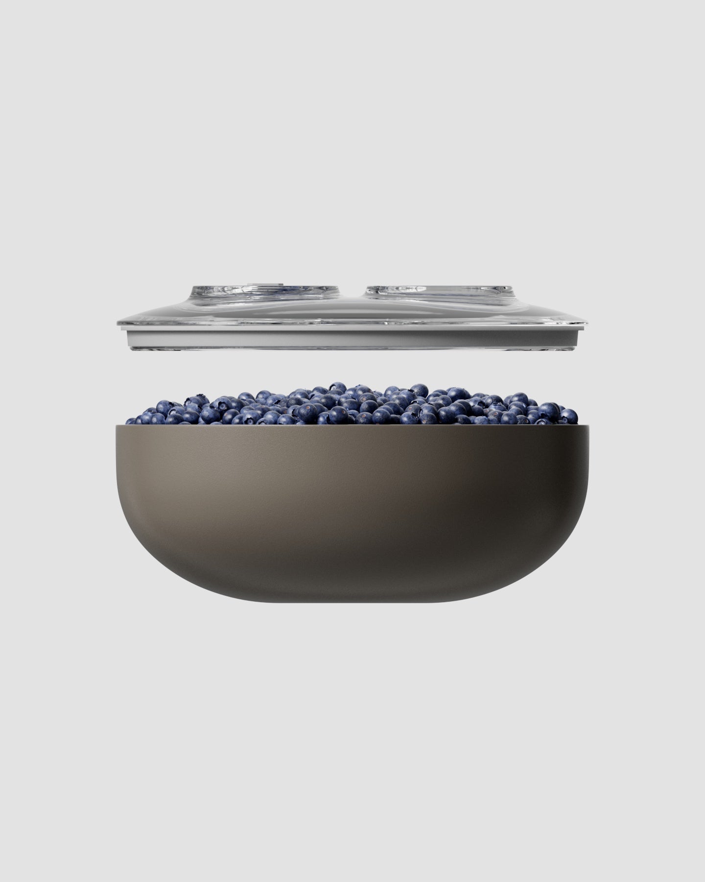 vacuum seal storage containers grey