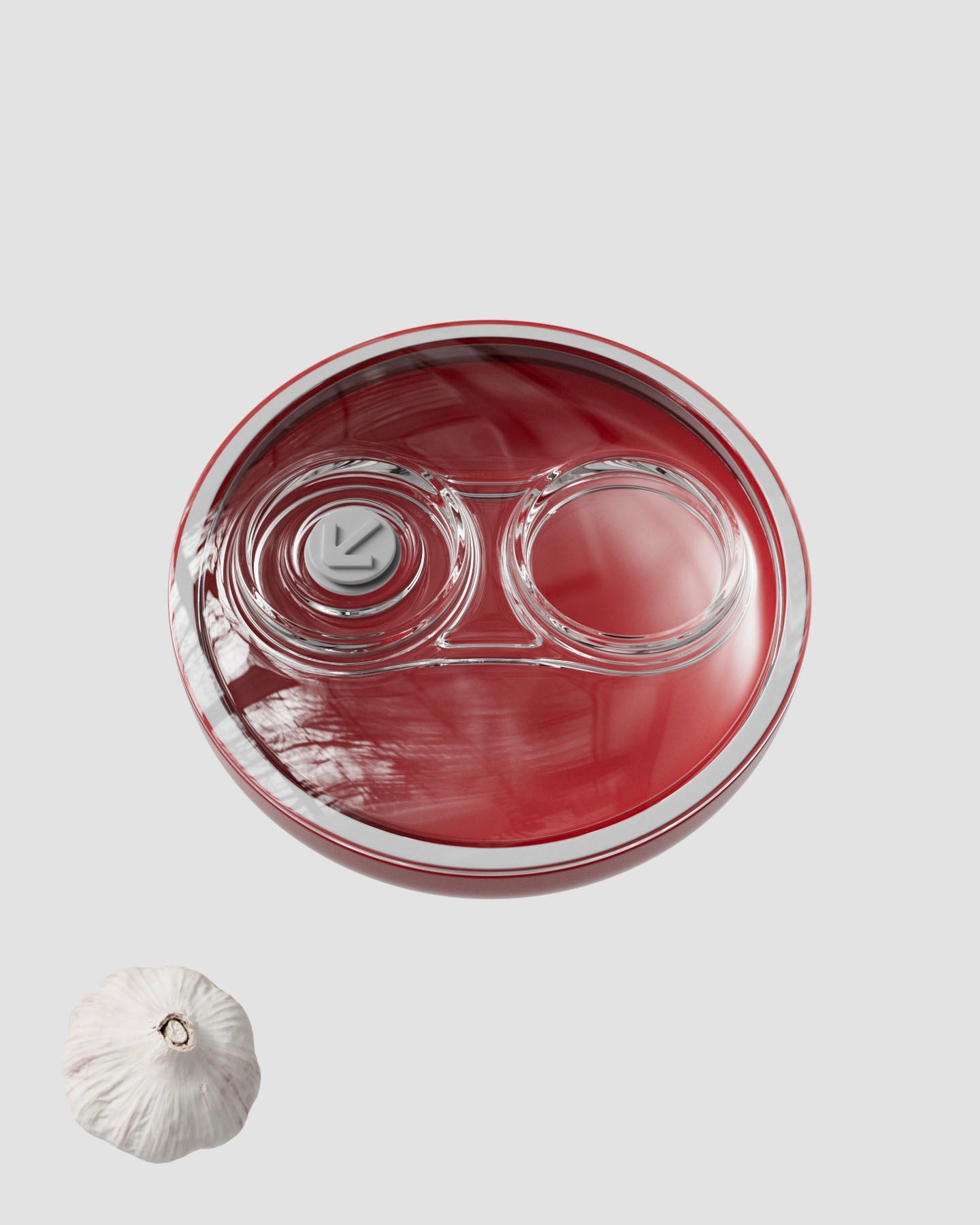 red vacuum container 500ml