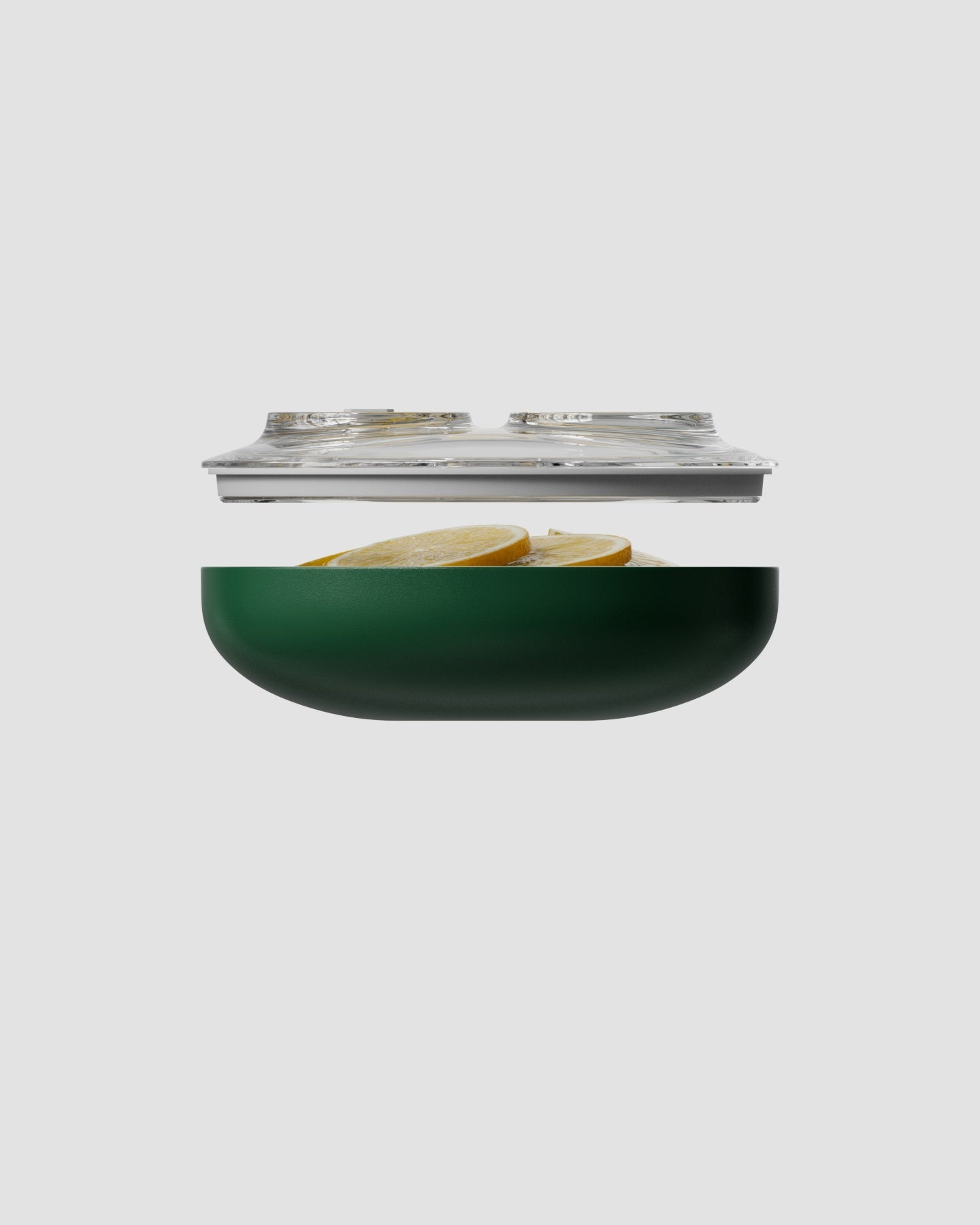 small vacuum seal container green