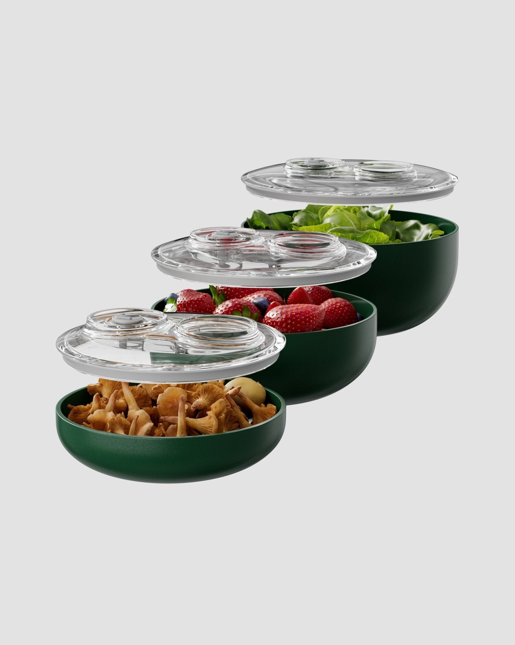Set Contenitori Sottovuoto | Verde Tartaruga Ridley